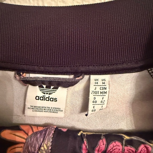 Adidas Women's Poisonous Garden SST Track Jacket and Pants - Picture 4 of 6